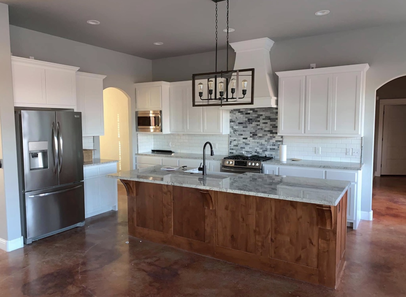 Dining room accent wall